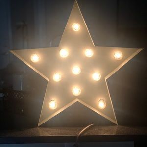 Olive Green Star Marquee